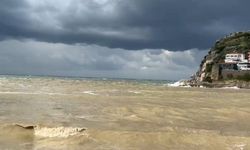 Amasra'da bir günde 4 mevsim yaşandı, hava 4 derece ısındı