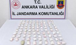 Ankara'da uyuşturucu operasyonunda 1 kilogram metamfetamin ele geçirildi