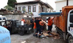 Antalya'da hurda ve atık depolarına temizlik operasyonu yapıldı