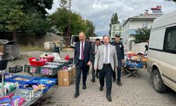 Arpaçay Kaymakamı ve Başkan Elma, Pazar Esnafını Ziyaret Etti