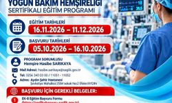 Aydın Şehir Hastanesi'nde Yoğun Bakım Hemşireliği Eğitimi Başlıyor