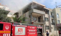 Aydın'da Çatı Katı Yangını Paniğe Neden Oldu