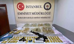 Başakşehir'de Uyuşturucu Operasyonu: AK-47 ve Yüklü Miktarda Skunk Ele Geçirildi