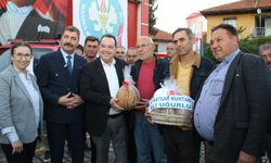 Başkan Dutlulu, Kula'da yangın mağdurları ve sanayi esnafıyla buluştu