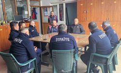 Bilecik'te İtfaiye Haftası'nda Jandarma ile İtfaiye Personelinden Anlamlı Bir Buluşma