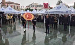 Bodrum'da Cumhuriyet Bayramı kutlamaları için tören düzenlendi