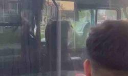 Bursa'da Şoförler Arasında Yol Tartışması Kameralara Yansıdı