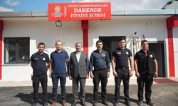 Darende'de İtfaiye Haftası Kutlaması: Başkan Bozkurt İtfaiye Personelini Ziyaret Etti