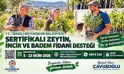 Denizli'de Üreticilere Fidan Desteği Müjdesi