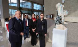 Düzce Üniversitesi'nde 29 Ekim temalı sergi açıldı