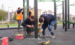 Düzce'de 23 Nisan Parkı'nda bakım ve yenileme çalışmaları başladı