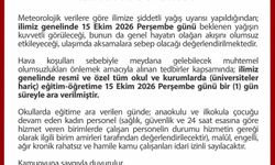 Düzce'de Eğitim, Sağanak Yağış Nedeniyle Bir Gün Süreyle Askıya Alındı