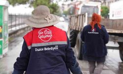 Düzce'de Kadın Eliyle Yeşil Alanlar Yeniden Canlanıyor