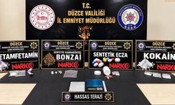 Düzce'de narkotik operasyonları: 40 şüpheliye işlem yapıldı