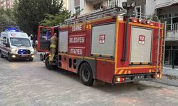 Edirne'de Apartman Dairesinde Yangın Paniği