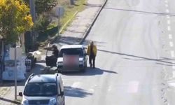 Ehliyetsiz sürücünün dronla yakalanması Kırıkkale'de oldu