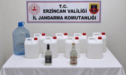 Erzincan'da Kaçak İçki Operasyonu: 40 Litre Etil Alkol Ele Geçirildi