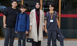 Erzurum Özel Güneş Ortaokulu, Gaziantep'te dünya üçüncüsü oldu