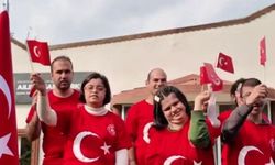 Erzurum'daki özel öğrencilerin Cumhuriyet klibi sosyal medyada ilgi gördü