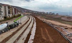 Güneykent Seyir Yolu Projesi'nde çalışmalar hızla sürüyor