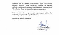 Gürsel Tekin, CHP Genel Başkanlık Koordinatörlüğüne atandı