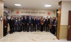 HSK Heyeti Erzurum Adliyesi'ni İnceledi