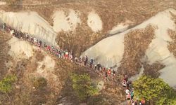 Kapadokya'da Salomon Cappadocia Ultra Trail Yarışları Başladı