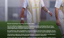 Kayserisporlu Benhur Keser, taraftarlara destek çağrısında bulundu