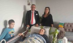 Kırşehir Beyaz Ay Derneği ihtiyaç sahibi aileye medikal destek verdi