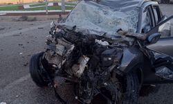 Malatya'da minibüs ve otomobil çarpıştı: 1 ağır yaralı