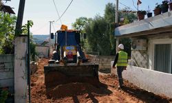 Milas Küçükdibekdere Mahallesi'ne 5 bin 500 metrelik altyapı yatırımı