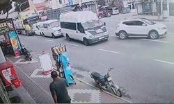 Nevşehir'de Tırın Neden Olduğu Zincirleme Kaza Güvenlik Kamerasında