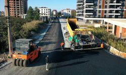Ordu'da Sıcak Asfalt Çalışmaları Altınordu'da Devam Ediyor
