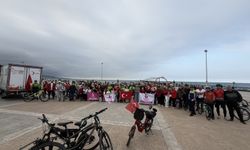 Samsun'da Cumhuriyet Bayramı kutlamaları bisiklet turuyla yapıldı