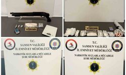Samsun'da uyuşturucu operasyonu: 10 kişi hakkında işlem yapıldı