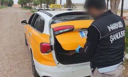 Şanlıurfa'da ticari takside 2 kilo 100 gram skunk yakalandı