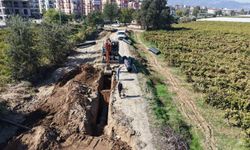 Sarıgöl'de yağmur suyu hattı tamamlandı, su baskınları önlenecek