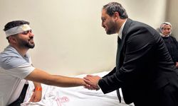 Selmanoğlu, Kazada Yaralanan Vatandaşları Hastanede Ziyaret Etti