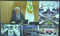 Sinop'ta Millî Ağaçlandırma Günü için toplantı yapıldı