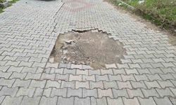 Süleymanpaşa'daki bozuk yollar vatandaşların tepkisini topladı