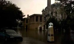 Tarihi Sadabat Camisi ve Sedef Atölyesi, Kağıthane'deki Taşkınla Sular Altında Kaldı