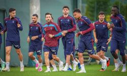 Trabzonspor, Hearts maçı için antrenmanlara başladı