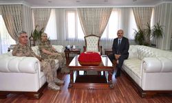 Tümgeneral Şakir Uslu, Batman Valisi Ekrem Canalp ile Önemli Bir Görüşme Gerçekleştirdi