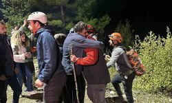 Yazılı Kanyon'da mahsur kalan İHH gönüllüleri kurtarıldı