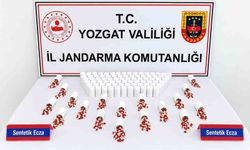 Yozgat'ta Uyuşturucu Operasyonu: 5 Bin 626 Sentetik Ecza Hap Ele Geçirildi