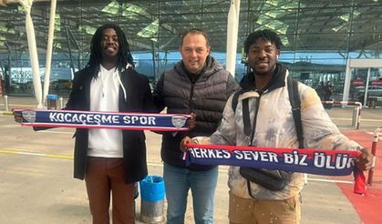 Salihli Kocaçeşmespor'a iki Gabonlu futbolcu