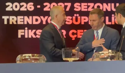 Fikstür çekiminde buz gibi anlar: Galatasaray ve Fenerbahçe arasında el sıkışma gerilimi