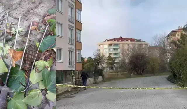 Büyükçekmece'de Apartman Önünde El Bombası Bulundu