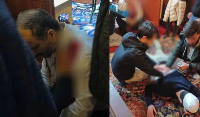 Fatih Camii İmamı Galip Usta Böyle Bıçaklandı -Video