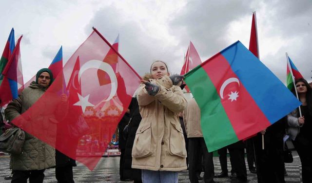 613 Türk'ün katledildiği Hocalı Katliamı, Samsun'da anıldı